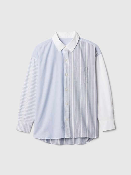 Kids Oversized Oxford Shirt Kids Oversized Oxford Shirt