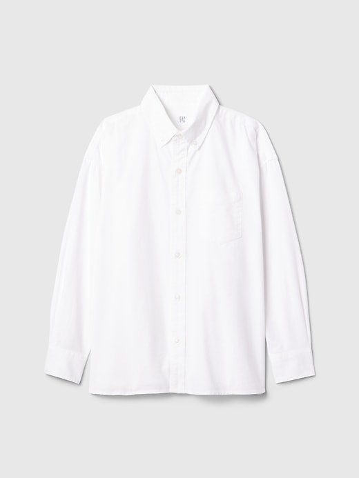 Kids Oversized Oxford Shirt Kids Oversized Oxford Shirt