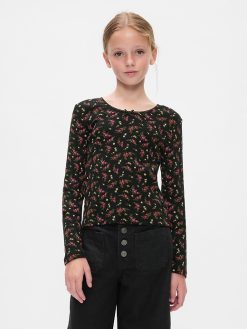 Kids Pointelle T-Shirt