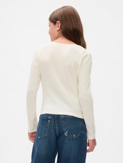 Kids Pointelle T-Shirt