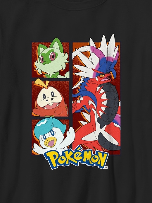 Kids Pokemon Gen 9 Starters Graphic Tee Kids Pokemon Gen 9 Starters Graphic Tee