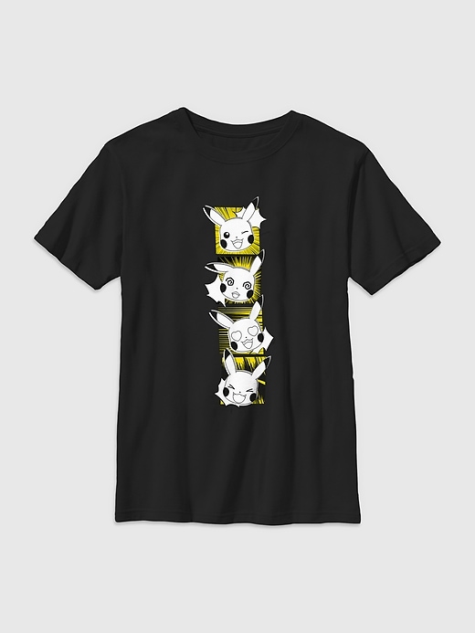 Kids Pokemon Pikachu Faces Graphic Tee Kids Pokemon Pikachu Faces Graphic Tee