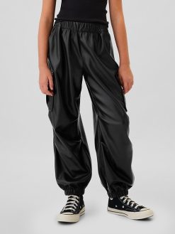 Kids Pull-On Cargo Parachute Pants