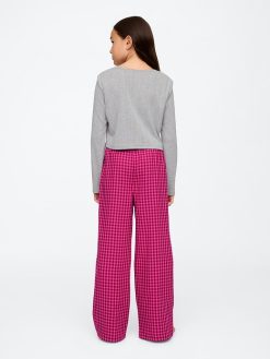 Kids Recycled Flannel PJ Set