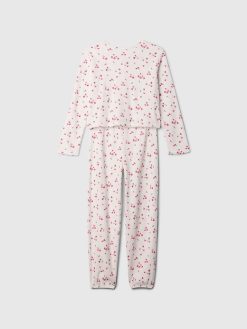 Kids Recycled Waffle PJ Set
