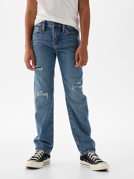 Kids Rip & Repair Original Straight Jeans Kids Rip & Repair Original Straight Jeans