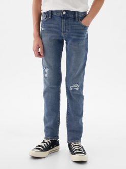 Kids Rip & Repair Slim Jeans