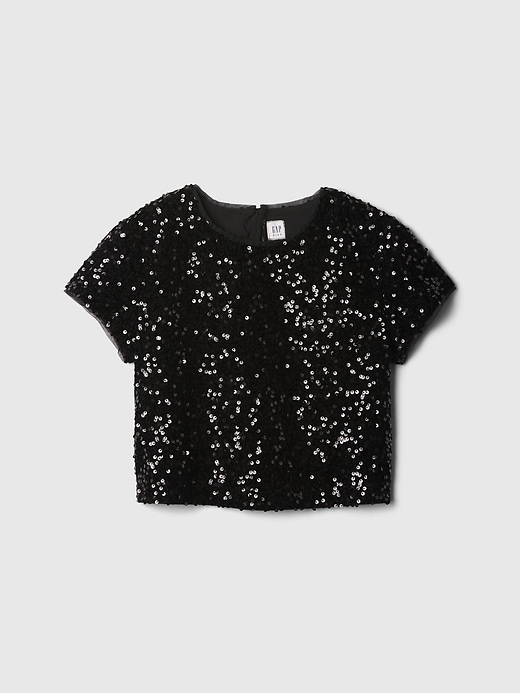 Kids Sequin Velvet Top Kids Sequin Velvet Top