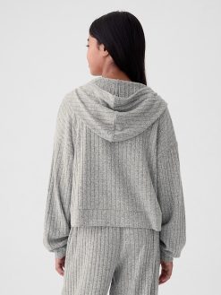 Kids Softspun Rib Hoodie