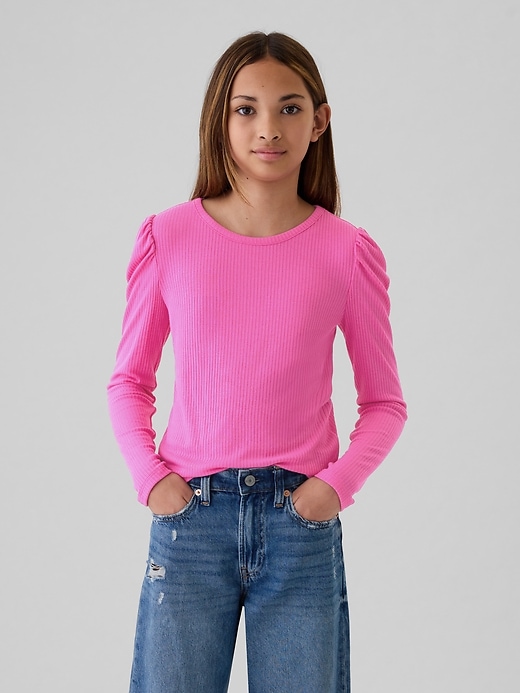 Kids Softspun Ribbed Top Kids Softspun Ribbed Top