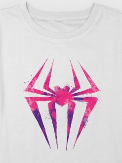 Kids SpiderMan Spiderverse Boxy Crop Tee