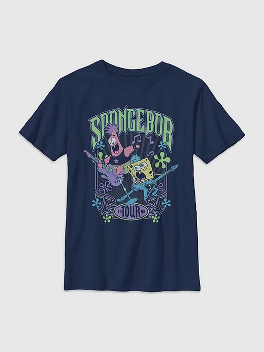 Kids Spongebob Rock Tour Graphic Tee Kids Spongebob Rock Tour Graphic Tee
