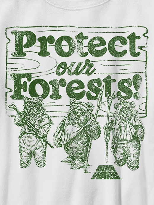 Kids Star Wars Protect Our Forest Graphic Tee Kids Star Wars Protect Our Forest Graphic Tee