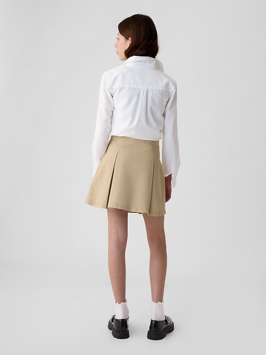 Kids Uniform Pleated Khaki Skort Kids Uniform Pleated Khaki Skort