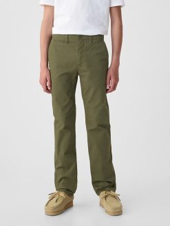 Kids Uniform Straight-Fit Stretch Khakis