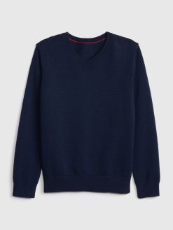 Kids Uniform V-Neck Sweater