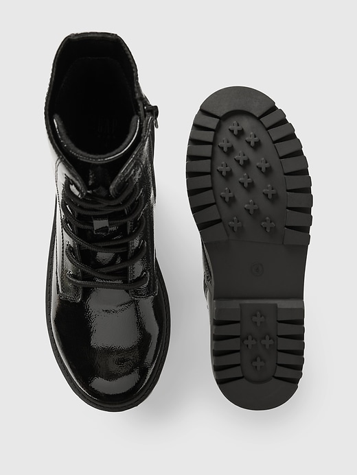 Kids Vegan Leather Boots Kids Vegan Leather Boots