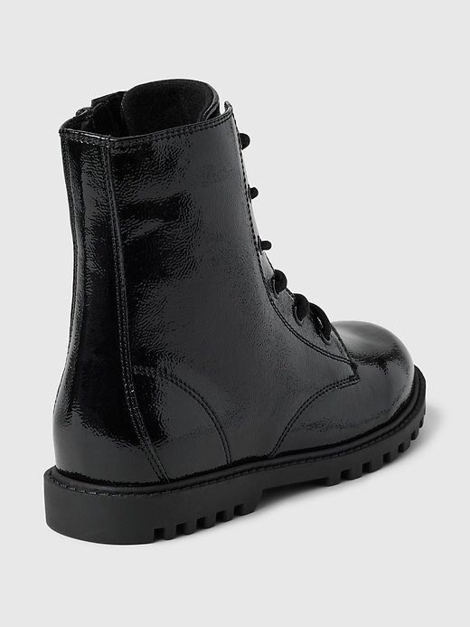 Kids Vegan Leather Boots Kids Vegan Leather Boots