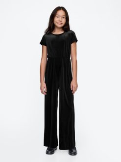 Kids Velour Jumpsuit