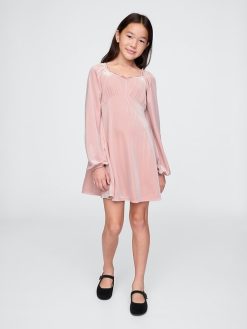 Kids Velvet Dress