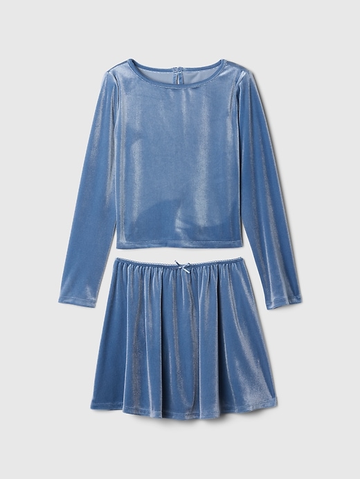 Kids Velvet Outfit Set Kids Velvet Outfit Set