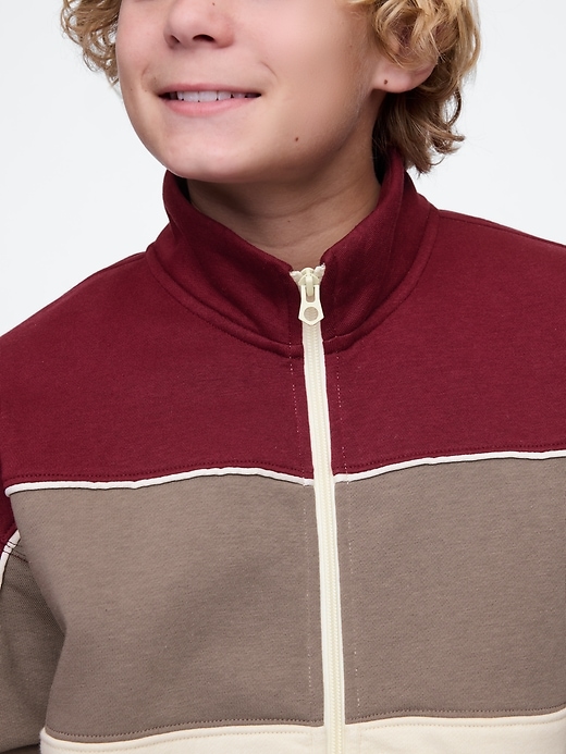 Kids Vintage Soft Colorblock Track Jacket