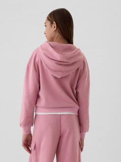 Kids Vintage Soft Cropped Hoodie elle pink 1 247x329 - Kids Vintage Soft Cropped Hoodie