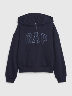 Kids Vintage Soft Gap Arch Logo Hoodie