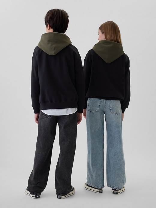 Kids Vintage Soft Varsity Hoodie Kids Vintage Soft Varsity Hoodie