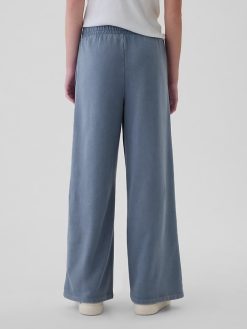 Kids Vintage Soft Wide-Leg Sweatpants
