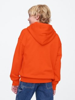 Kids Vintage Soft Zip Hoodie