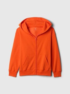 Kids Vintage Soft Zip Hoodie