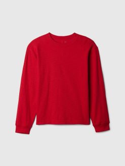 Kids Waffle-Knit T-Shirt Kids Waffle-Knit T-Shirt