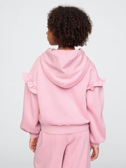 Kids Wicked Vintage Soft Ruffle Hoodie