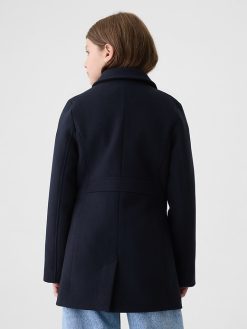 Kids Wool Peacoat