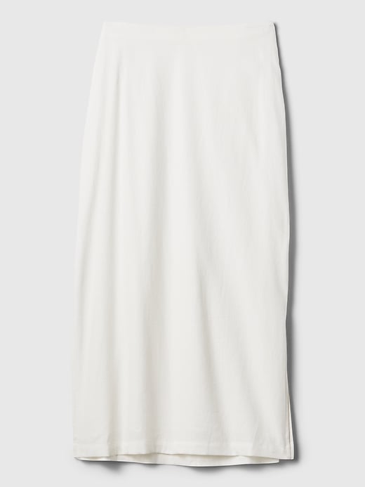 Linen-Blend Maxi Skirt Linen-Blend Maxi Skirt