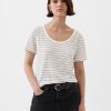 Linen-Blend T-Shirt