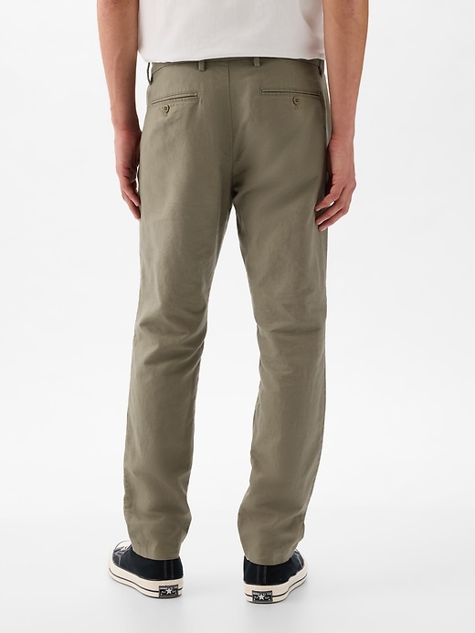 Linen-Cotton Trousers in Slim Fit Linen-Cotton Trousers in Slim Fit