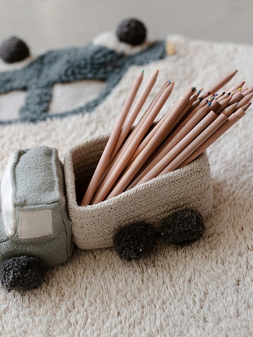 Lorena Canals Set Of Mini Truck Play Baskets Lorena Canals Set Of Mini Truck Play Baskets