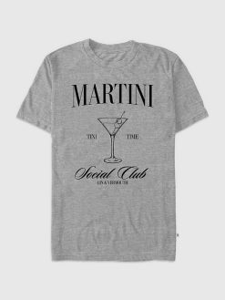 Martini Club Graphic T-Shirt
