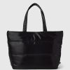 Metallic Puffer Tote Bag