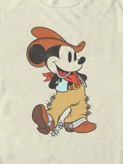 Mickey Mouse Cowboy Graphic Tee