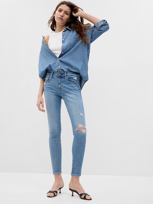 Mid Rise True Skinny Jeans Mid Rise True Skinny Jeans