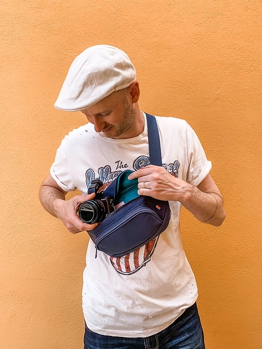 Midnight Kibou Canvas Diaper Bag Midnight Kibou Canvas Diaper Bag