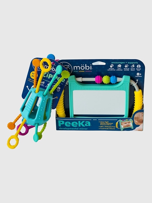 Mobi Zippee and Peeka Baby Developmental Toys Bundle Mobi Zippee and Peeka Baby Developmental Toys Bundle