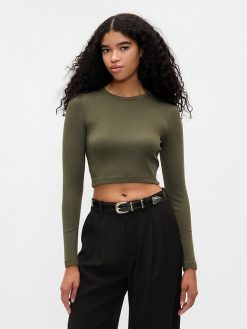Modern Cropped T-Shirt