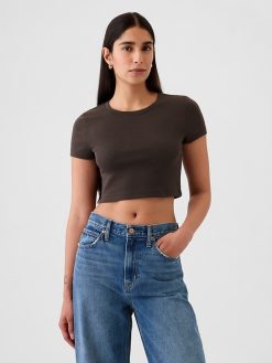 Modern Cropped T-Shirt
