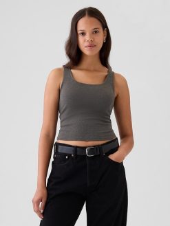 Modern Cropped Tank Top