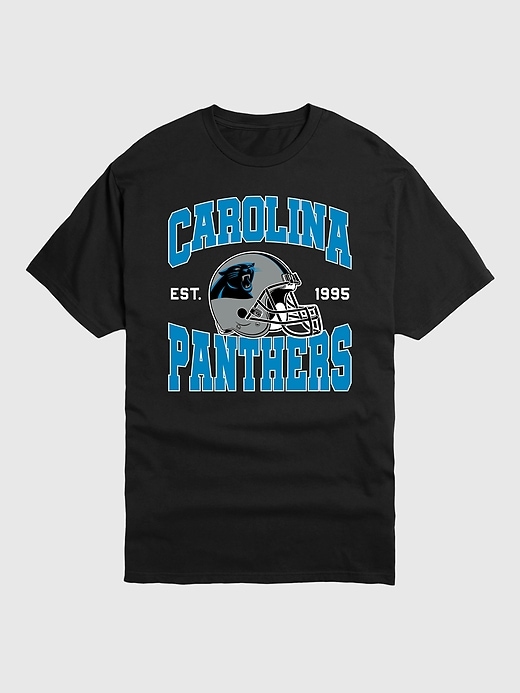 NFL Carolina Panthers Helmet Graphic Tee NFL Carolina Panthers Helmet Graphic Tee