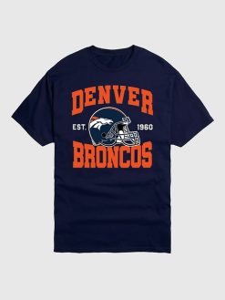 NFL Denver Broncos Helmet Graphic Tee